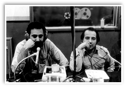 Tom and Ray in the studio