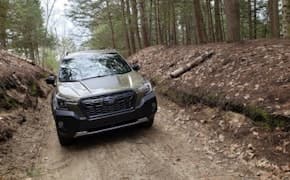 2023 Subaru Forester up hill