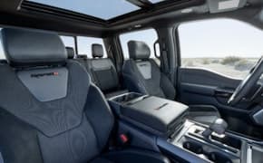 2023 Ford Raptor front seat interior