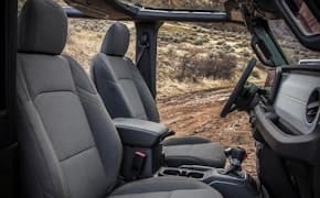 2024 Jeep Wrangler front seats interior