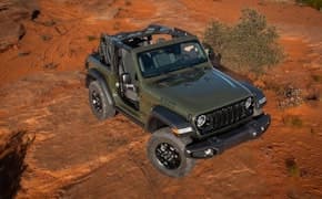 2024 Jeep Wrangler aerial view