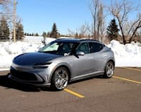 2023 Genesis GV60 front side view