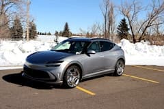 2023 Genesis GV60 front side view