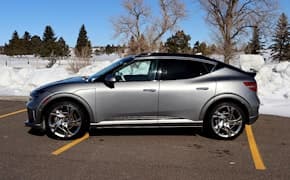 2023 Genesis GV60 side view