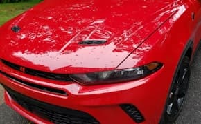 hood of 2024 Dodge Hornet