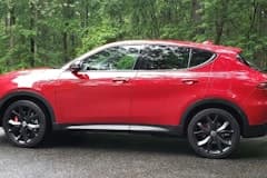 side view of 2024 Dodge Hornet