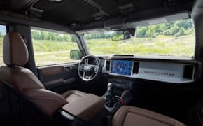 2023 Ford Bronco Sport front seat interior