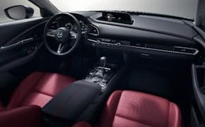 2023 Mazda CX-30 front seat interior and dashboard
