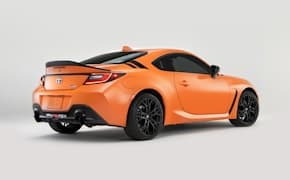 2023 Toyota GR86 back and side view
