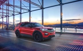 2023 Ford Explorer front and side view