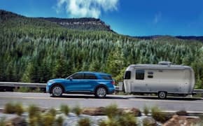2023 Ford Explorer with trailer attachment