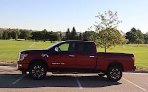 2022 Nissan Titan side view