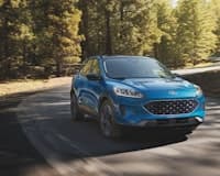 2022 Ford Escape front and side view