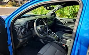 2023 Chevy Colorado front seat interior