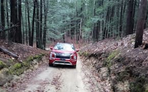2024 Mitsubishi Outlander PHEV on mud