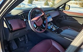 2023 Range Rover Sport front seat and dashboard