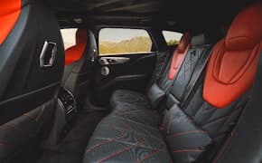 2023 BMW XM back seat interior