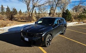 2023 BMW XM side and front view
