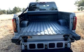 2024 GMC Sierra 2500 AT4X AEV cargo space