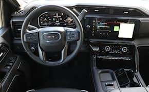 2024 GMC Sierra 2500 AT4X AEV dashboard and fron seat