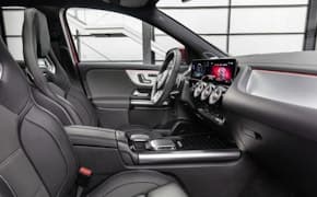 2024 Mercedes-Benz AMG GLA 35 front seat and dashboard