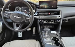 2024 Genesis G70 front seat and dashboard