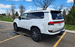 2024 Lexus GX side and back view