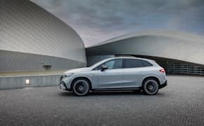 2024 Mercedes Benz EQE SUV side view