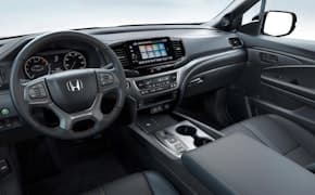 2024 Honda Ridgeline front seat and dashboard