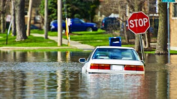 Car Under Water
