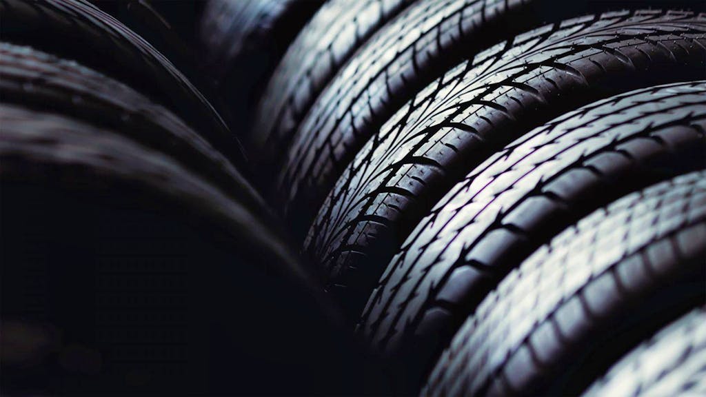 Row of tires