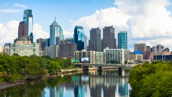 Skyline view of Philadelphia, Pennsylvania