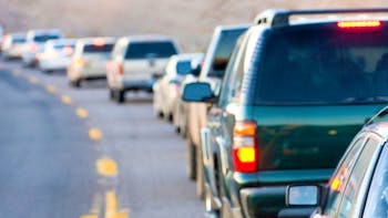Traffic jam in Arizona