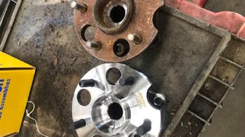 Assembling a wheel bearing