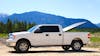 White Pick-up Truck