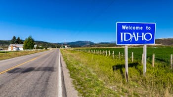 Welcome sign to Idaho State