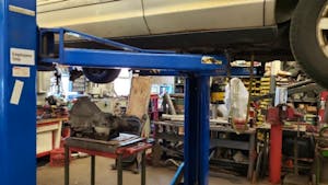 transmission on bench